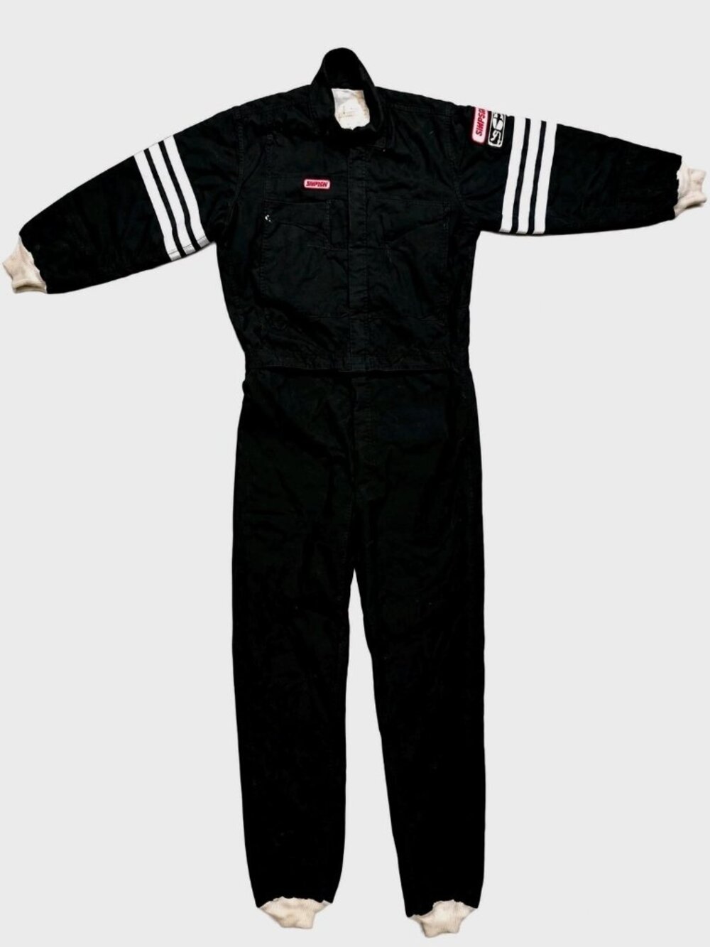 Simpson STD 19 Gen 11 Racing Suit Black One-Piece Mens L SFI 3.2A/1 Rated
